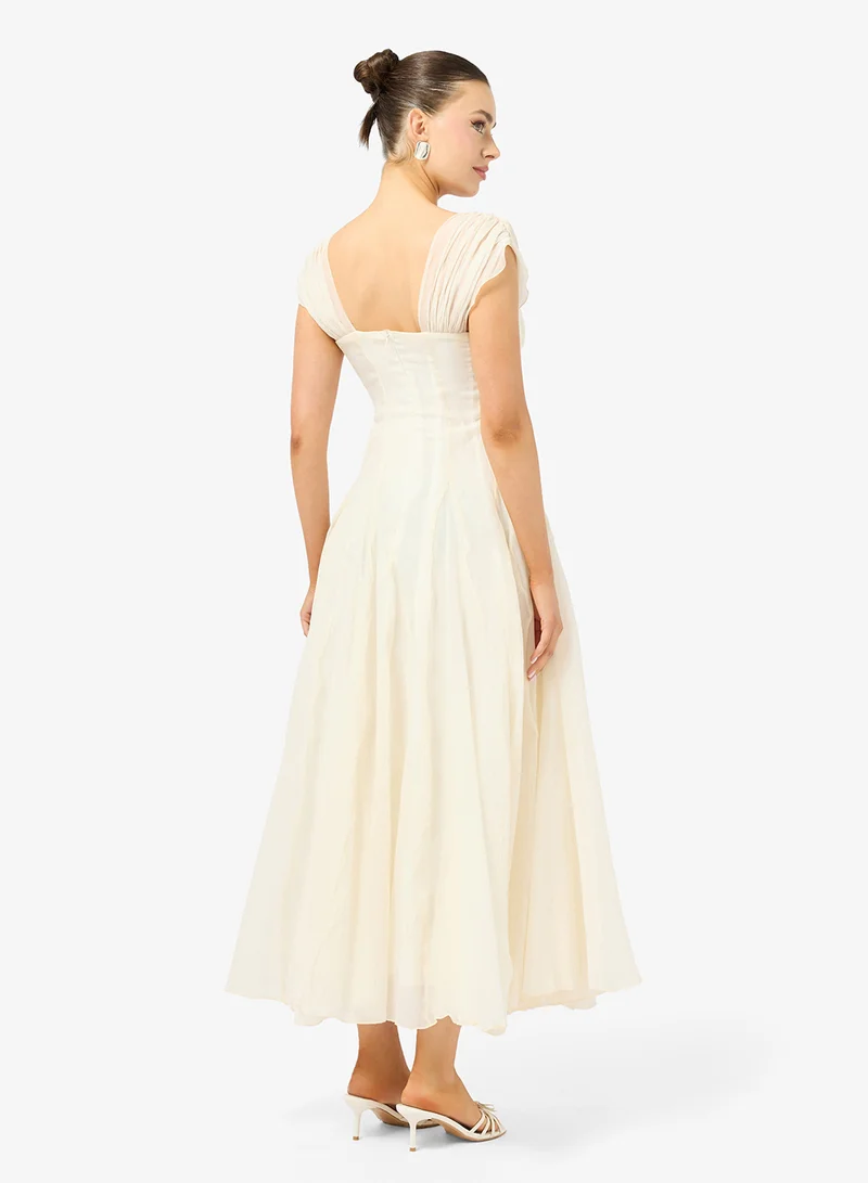 Ginger Boutique Sweetheart Neckline Corset Bodice A Line Gown